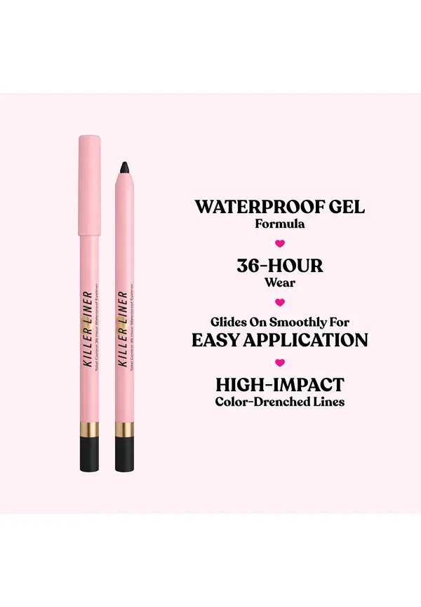 Карандаш для глаз водостойкий Killer Liner Too Faced, Killer Sapphire, 1.2 г, цвет killer sapphire — фото 4