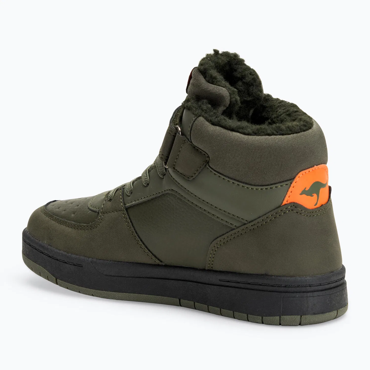 Детские утепленные кроссовки-высокие K-CP Bound Mid EV Kangaroos, Grun — фото 3