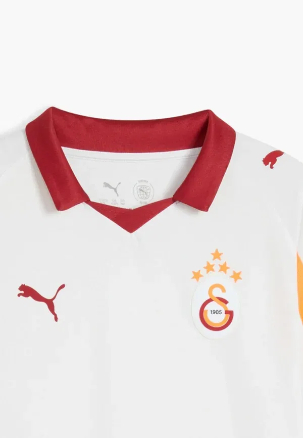 Футболка дышащая Galatasaray sk 25/26 Auswartstrikot Puma White, белый/оранжевый — фото 3