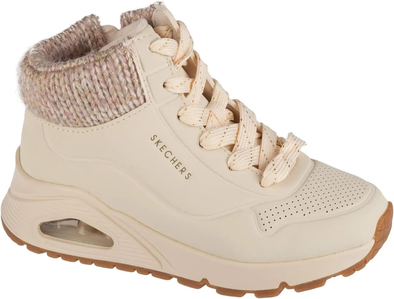 Детские кроссовки для девочек UNO Gen1 Darling Daze Skechers, Natural — фото 2