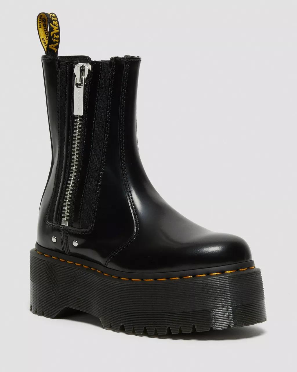 Ботинки Dr. Martens 2976 Max Leather Platform Chelsea, черный