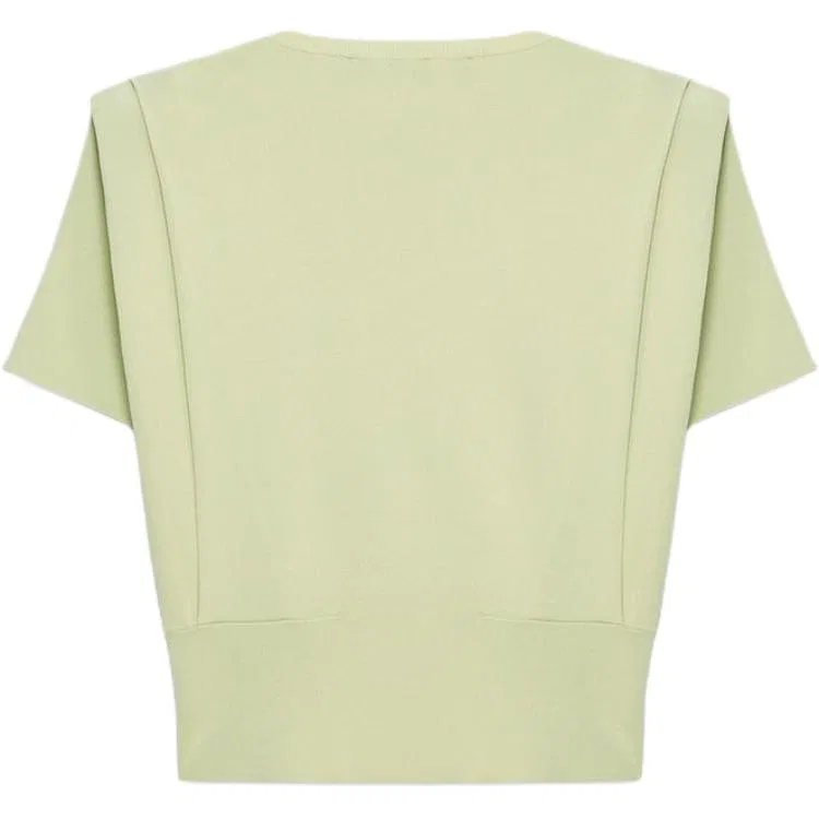 Женский свитер с круглым вырезом Verdant Green ZARA, Verdant Green — фото 3