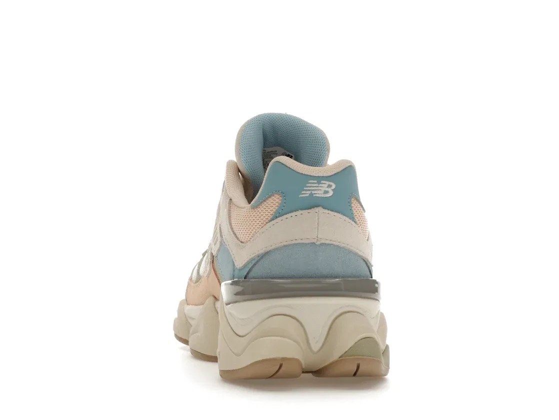 Детские кроссовки Lifestyle New Balance 9060, Beige/Off White/Blue — фото 4