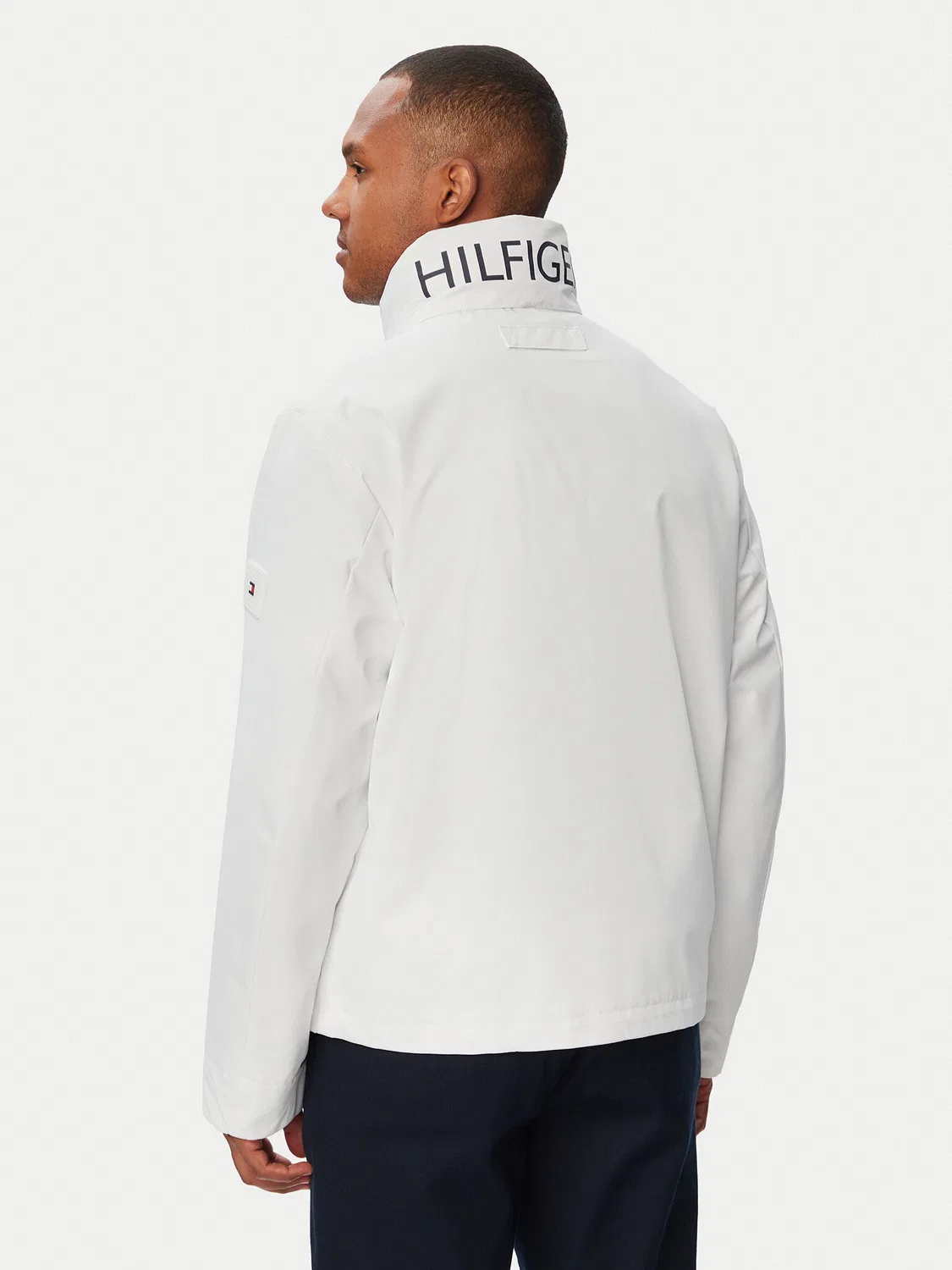 Мужская демисезонная куртка стандартного кроя Tommy Hilfiger, белый — фото 4