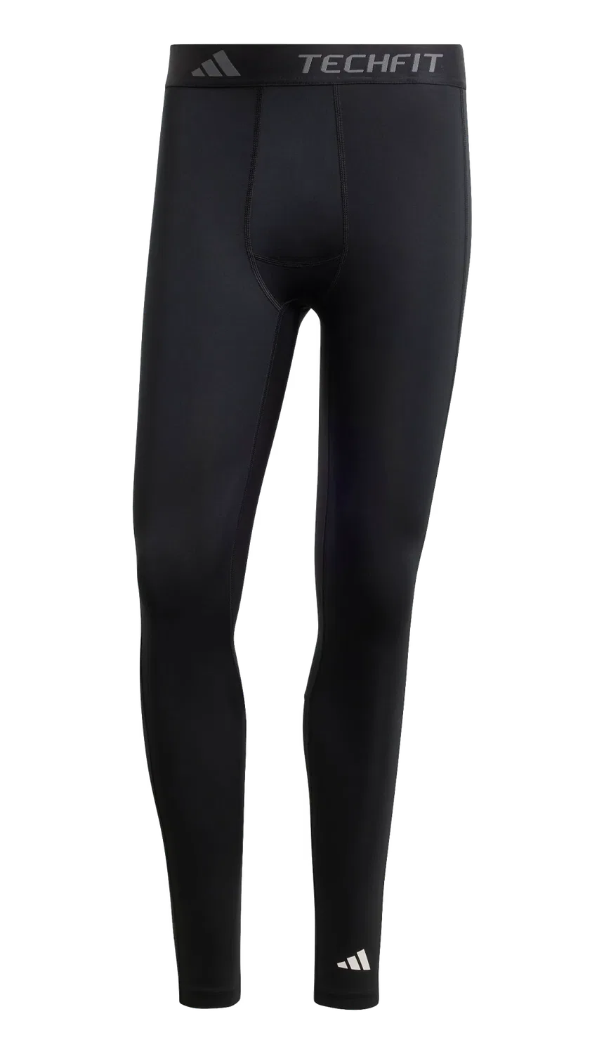 Мужские компрессионные леггинсы для тренировок TECHFIT Adidas, черный