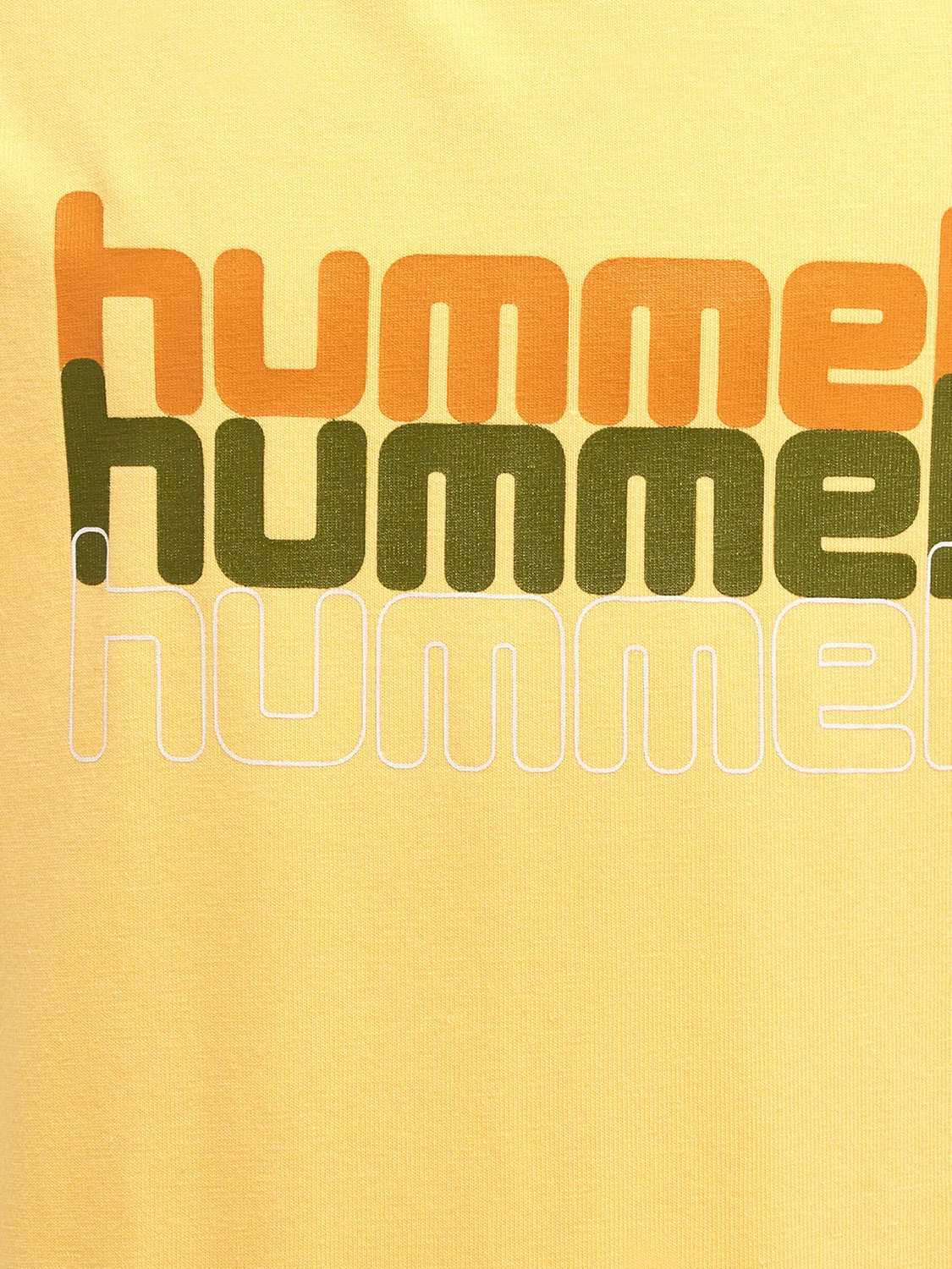 Детское платье с коротким рукавом Hmlcloud Hummel, Бледно-желтый — фото 3