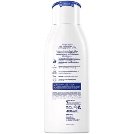 Лосьон для тела увлажняющий NIVEA Repair & Care, 400 мл