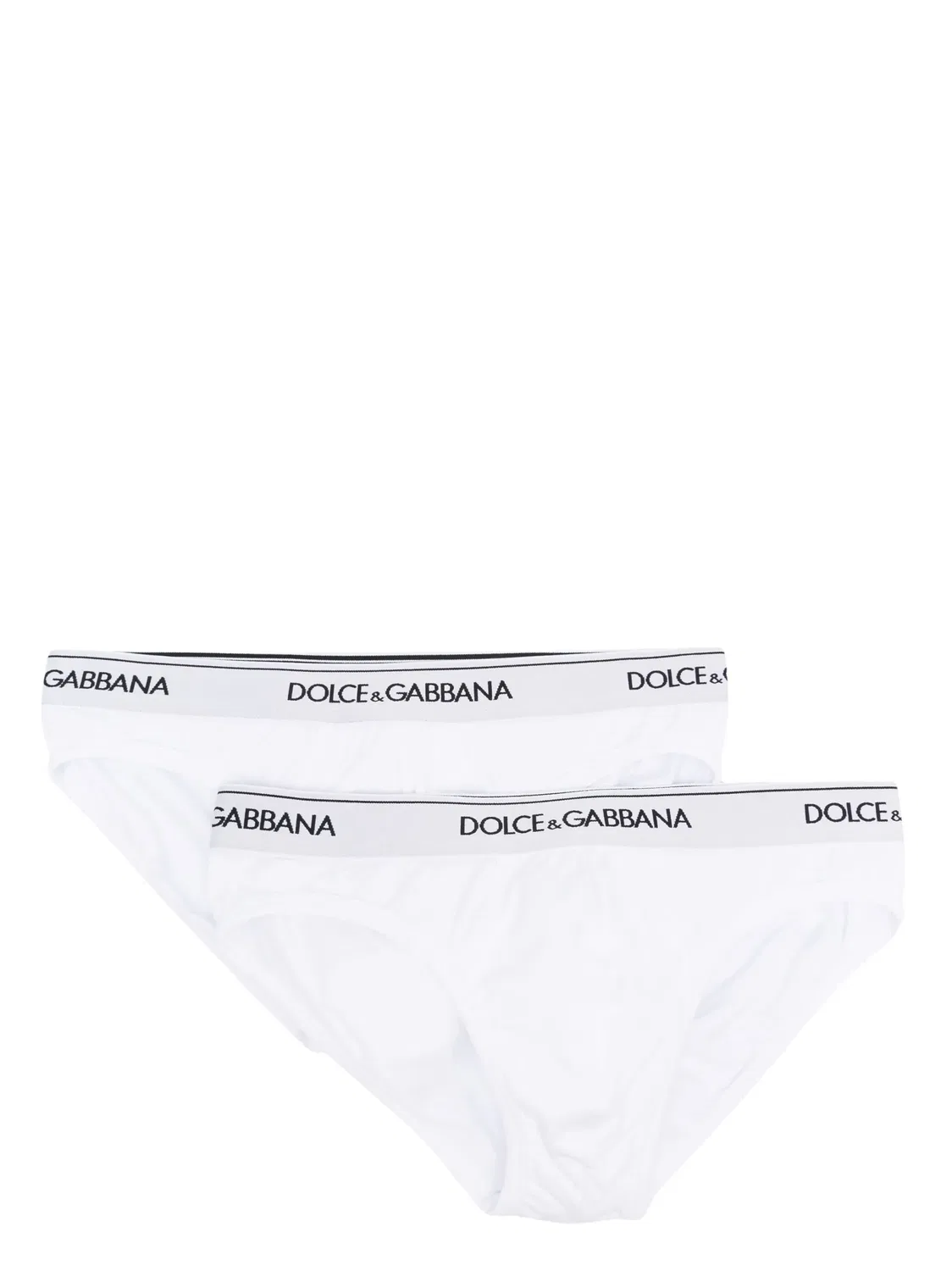 Dolce & Gabbana Трусы-брифы белые