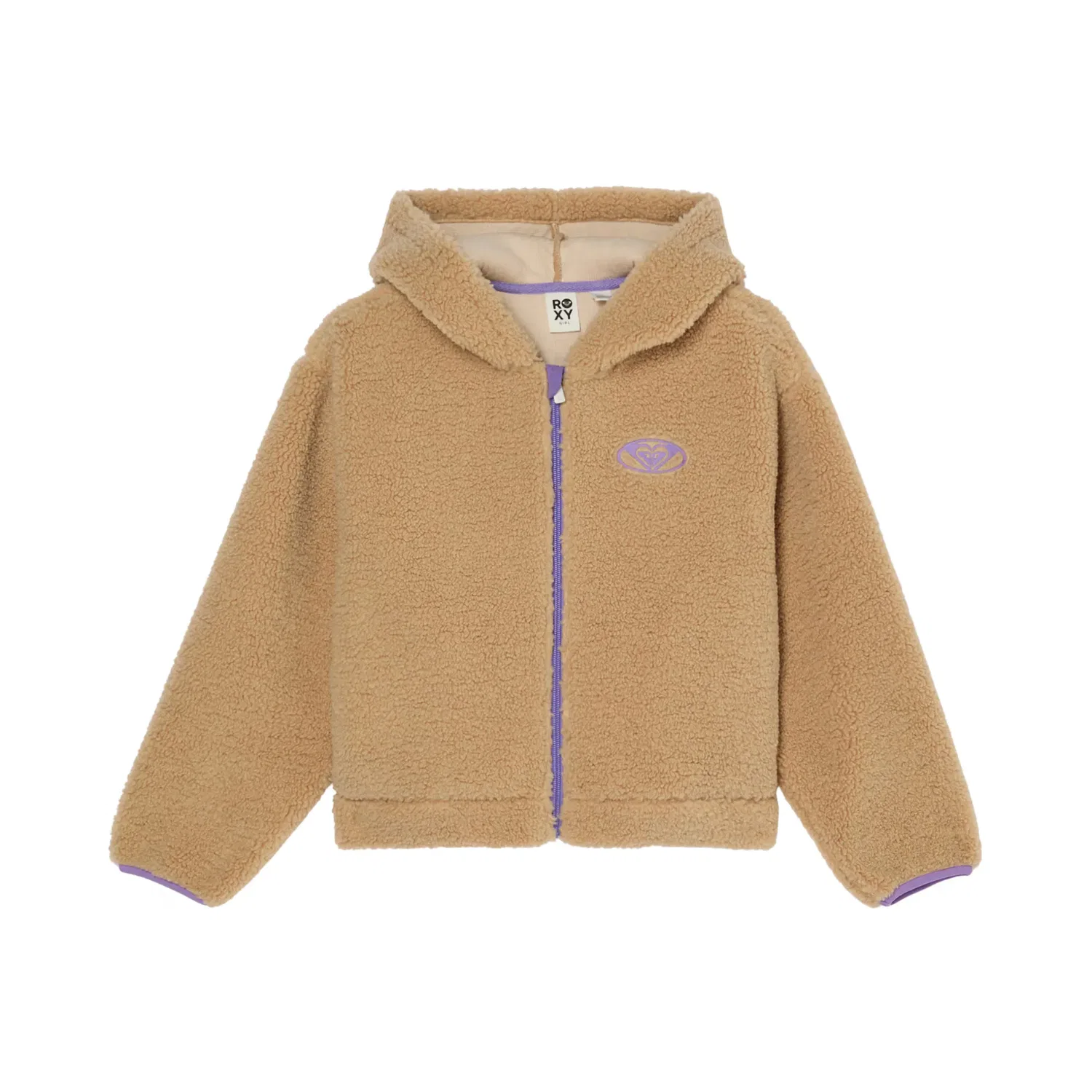 Детская спортивная куртка с капюшоном Roxy, Beige