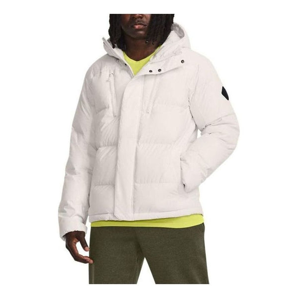 

Куртка coldgear infrared down crinkle jacket 'white' Under Armour, белый