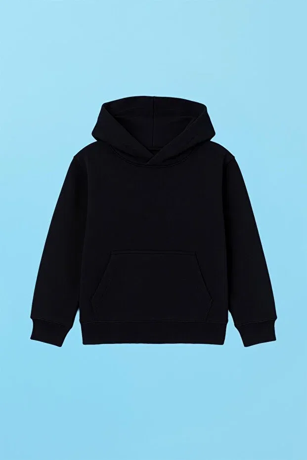 Детские свитшот для мальчиков с капюшоном Perendi, Black — фото 2