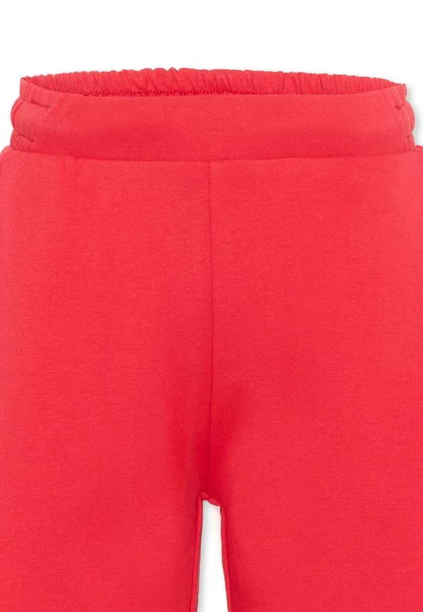 Шорты хлопковые Tru Trussardi Junior красный — фото 3