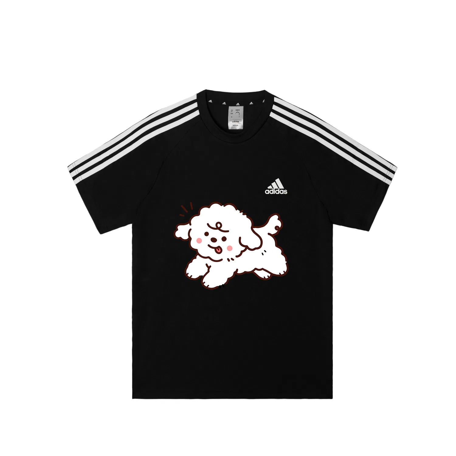 Мужская футболка с принтом Adidas Football Adidas, Black