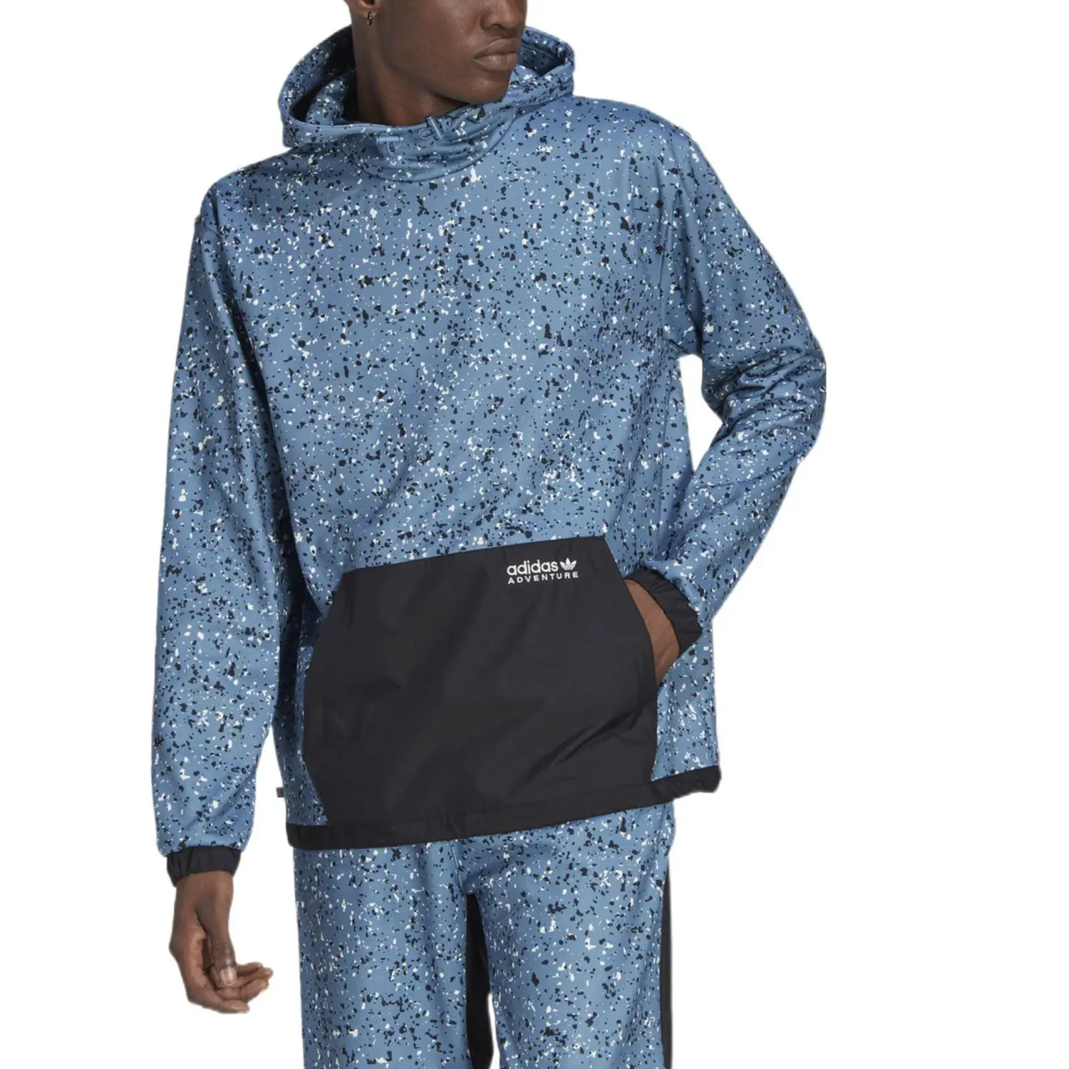 Adventure AOP OH Толстовка мужская синяя Adidas Originals, синий — фото 2