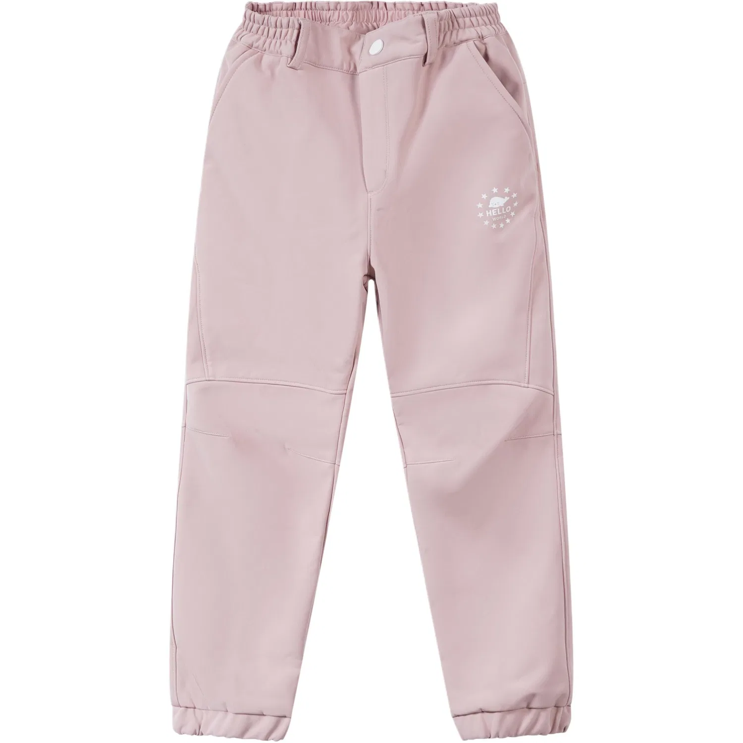 Детские штаны из софтшелла для мальчиков и девочек PELLIOT, Cherry Blossom Pink