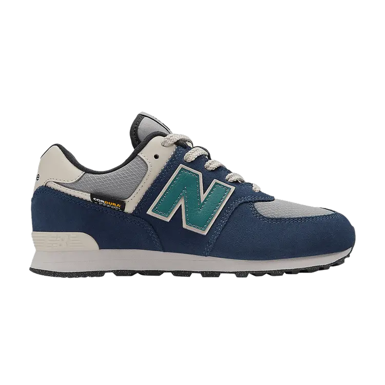 

Кроссовки New Balance 574 Little Kid Cordura Pack - Navy Slate Grey, синий