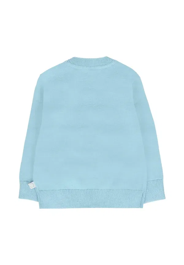 Джемпер с животными Jumper Stella Mccartney Kids, Light Blue, светло-голубой — фото 2