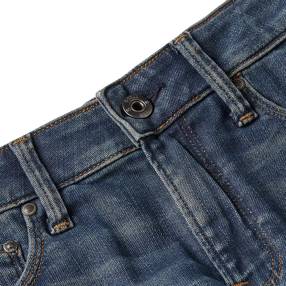 Шорты джинсовые Skinny Fit 3301 G-Star, синий — фото 3