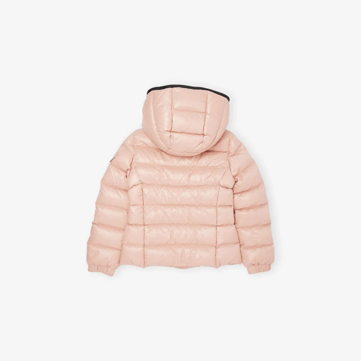 Пуховая куртка Bady с капюшоном, возраст 4-14 лет Moncler, розовый — фото 3