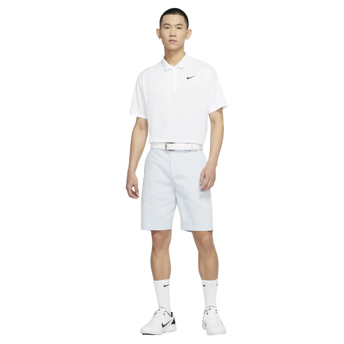 Поло мужское с коротким рукавом Nike Dri-FIT Victory, белый — фото 3