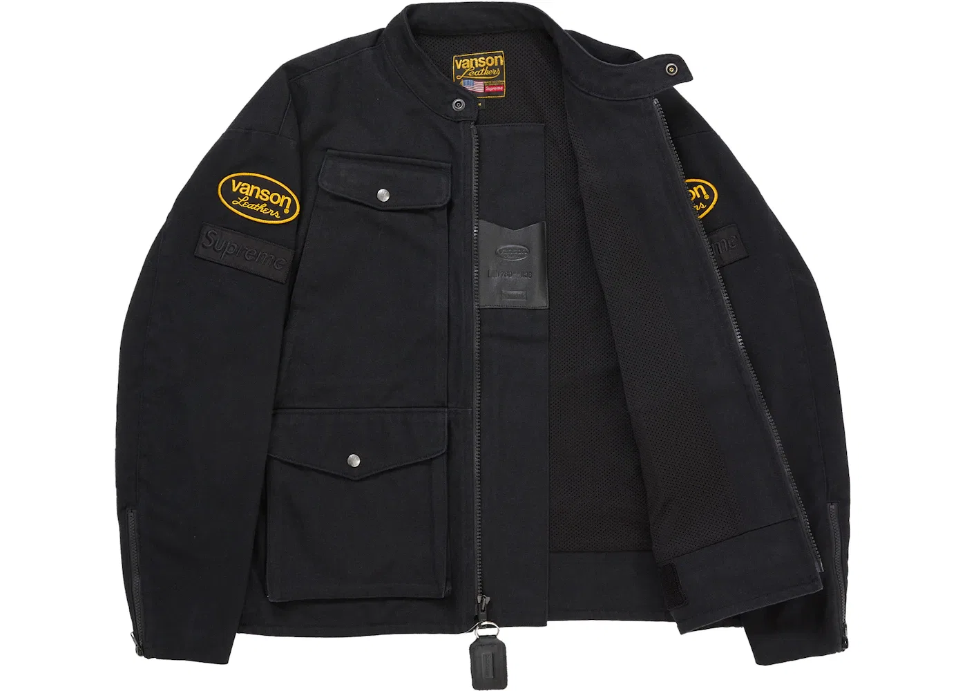 Мужская куртка из кордуры с моделью SS26 Supreme, Black — фото 2