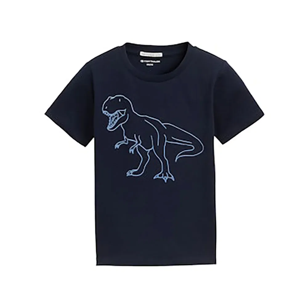 Детская футболка для мальчиков с принтом Glow-In-The-Dark Tom tailor, Blue