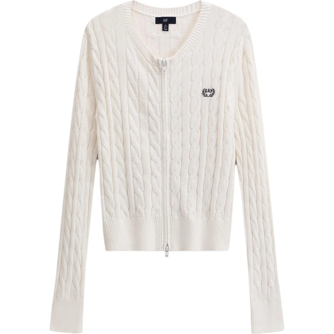 Женский джемпер с круглым вырезом, свободный крой, GAP, Marine Blue — фото 2