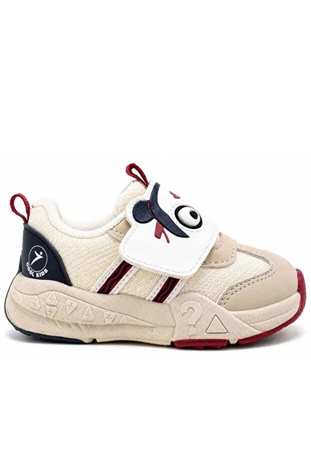 Детские спортивные ортопедические туфли для мальчиков Cool Orion First Step Kocamanlar, Beige — фото 2