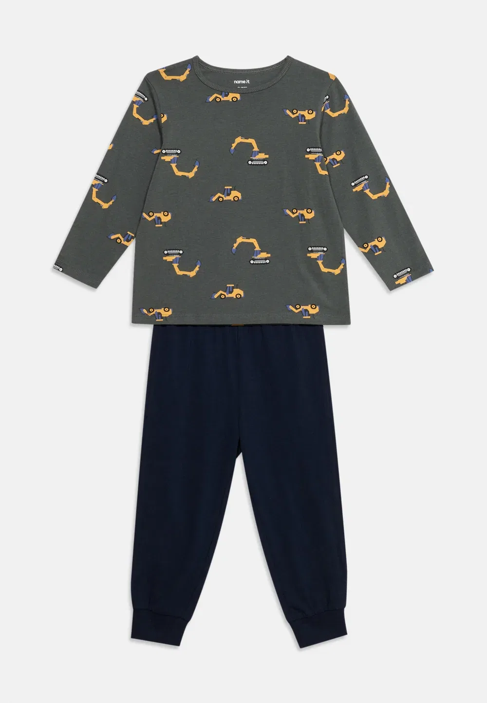 Набор для экскаватора Nmmnightset - пижама Name It, Urban Chic/Dark Sapphire