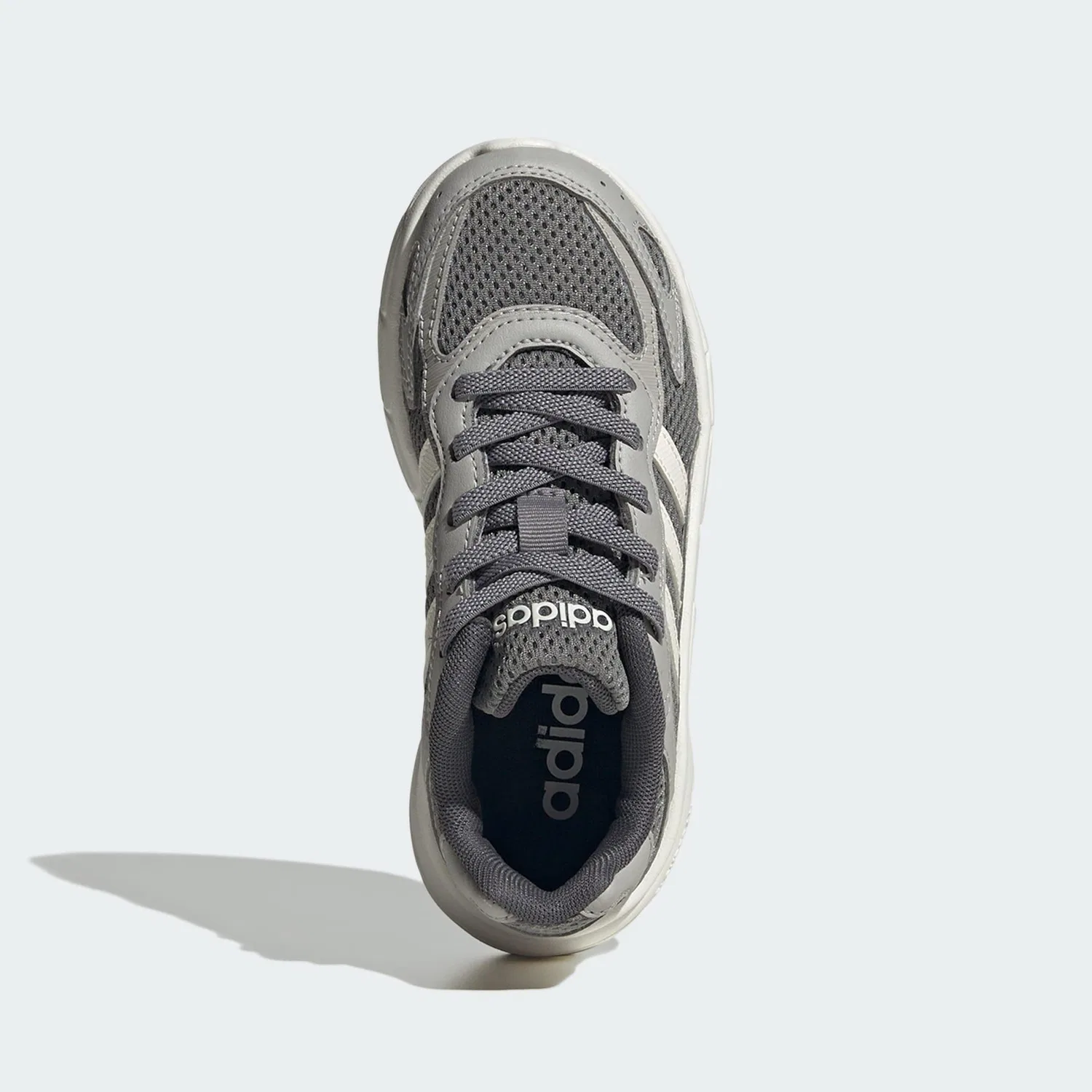 Детские кроссовки с технологией Cloudfoam Eclyptix 2000 Adidas, Grau Weiss Grau — фото 2