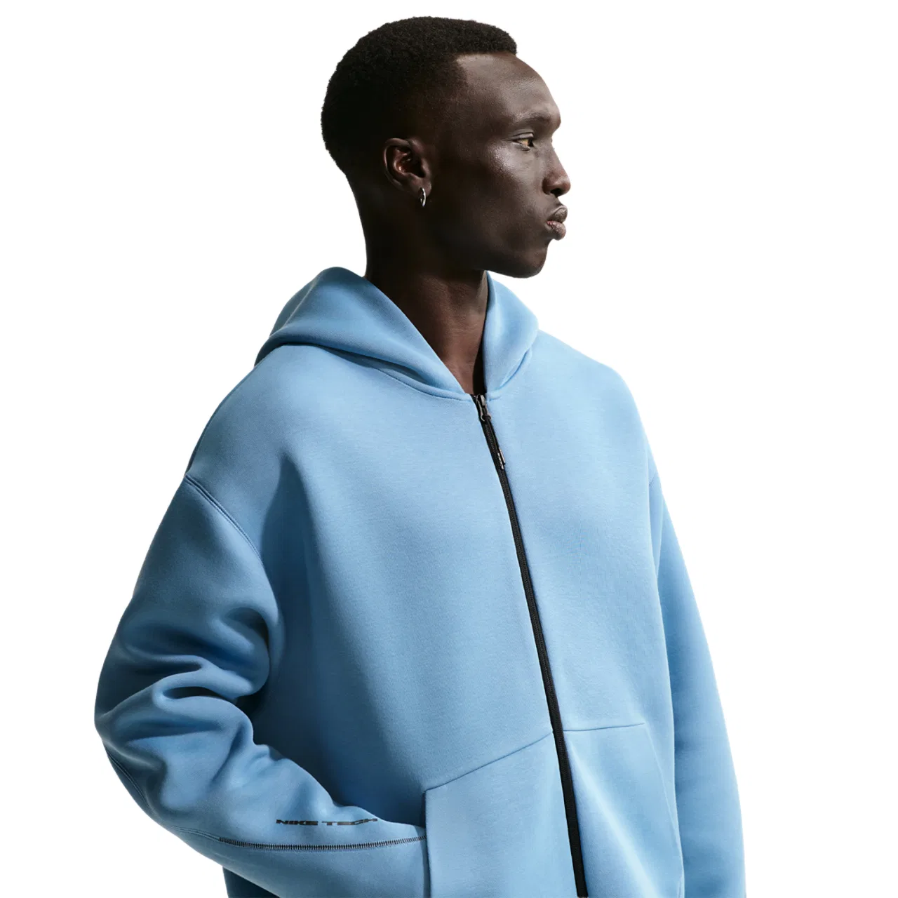 Мужская куртка Tech Fleece Ergo Full-Zip Nike, цвет Work Blue/Black