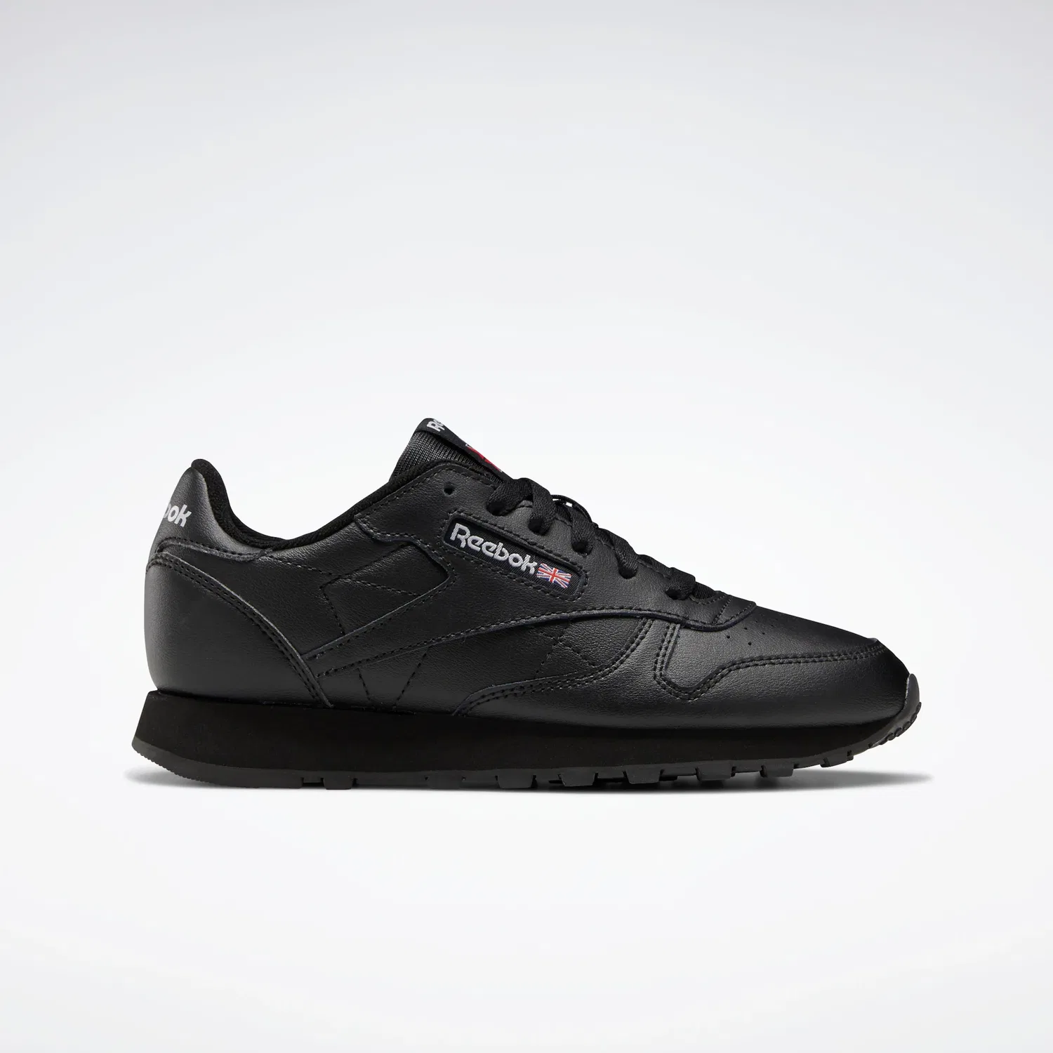 Детские кожаные кроссовки Classic Leather Reebok Classic, Black — фото 2