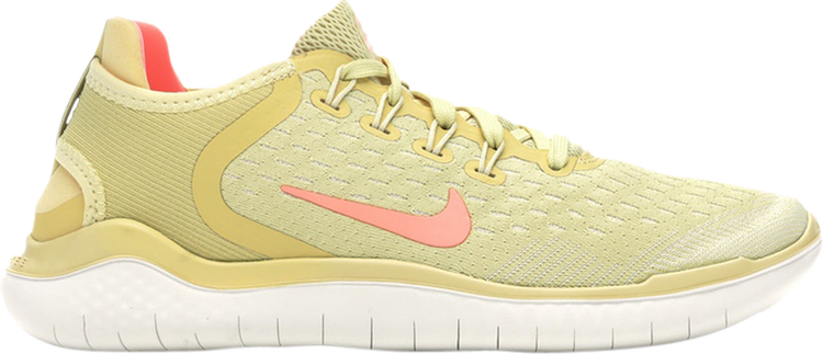 Кроссовки Nike Wmns Free RN 2018 'Lemon Wash', желтый - фото