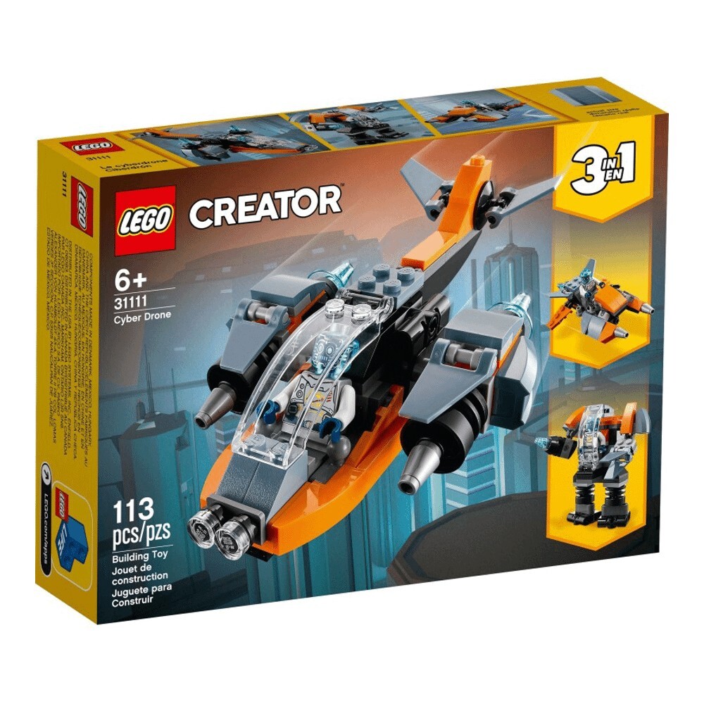 Конструктор LEGO Creator 31111 Кибердрон