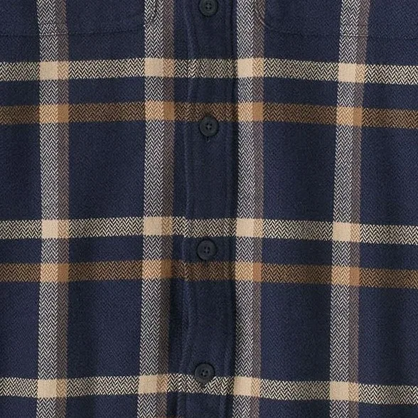 Рубашка фланелевая с длинным рукавом Fjord Flannel Patagonia, Crossing/New Navy — фото 2