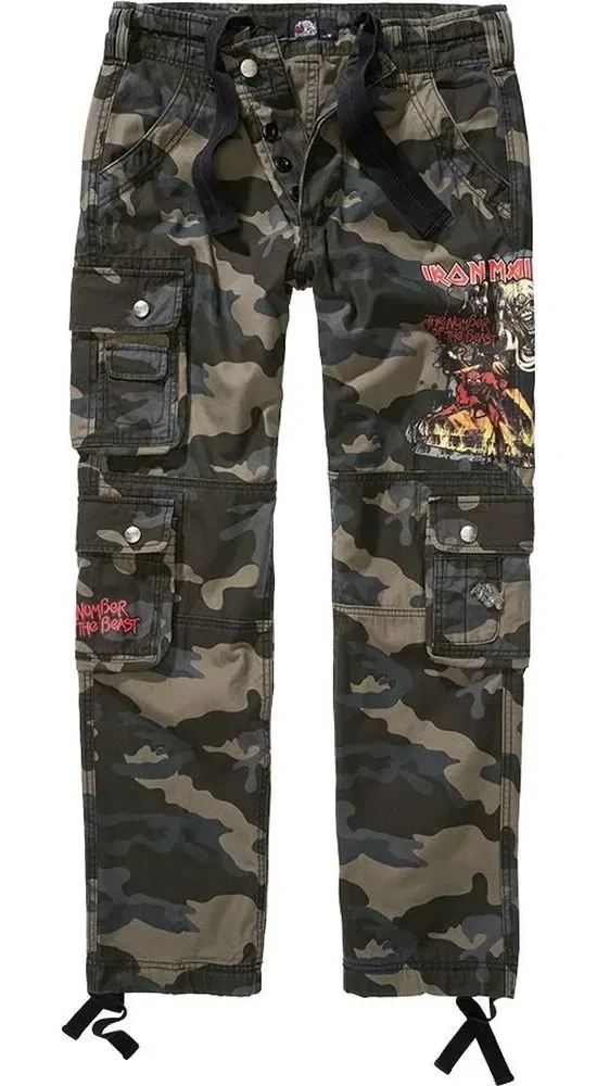 Мужские карго брюки Irm Pure Slim Trouser Brandit, Camouflage