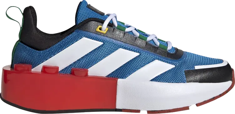 

Кроссовки Adidas LEGO x Tech Runner Big Kid 'Shock Blue Red', синий