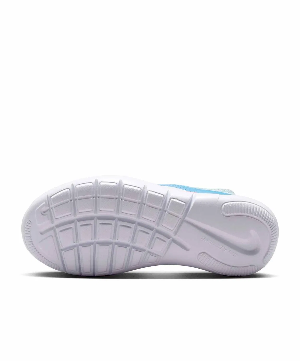 Детские кроссовки с эластичными ремешками Flex Runner 4 NIKE, Glacier Blue — фото 2
