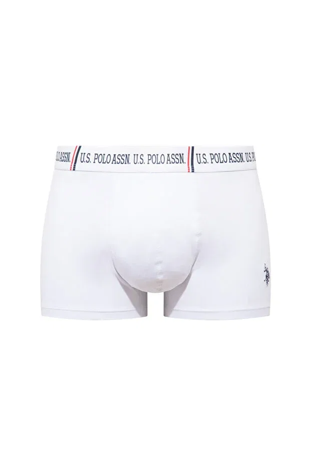 Мужские боксеры с принтом U.S. Polo Assn., Red - Navy Blue - White — фото 4