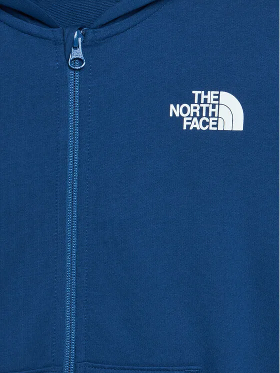Джемпер oversize The North Face, синий — фото 3