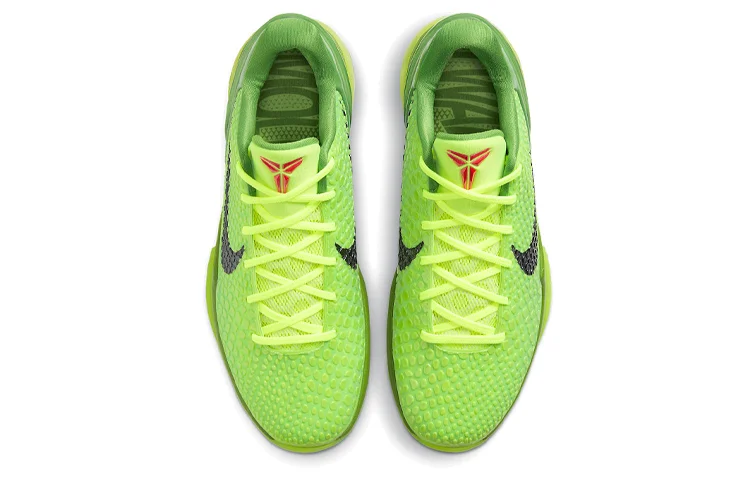 Кроссовки Nike Zoom Kobe 6 Protro, зеленый/черный — фото 4