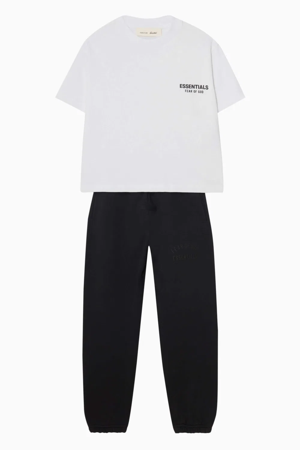 Футболка с логотипом хлопковая Fear of God Essentials — фото 2