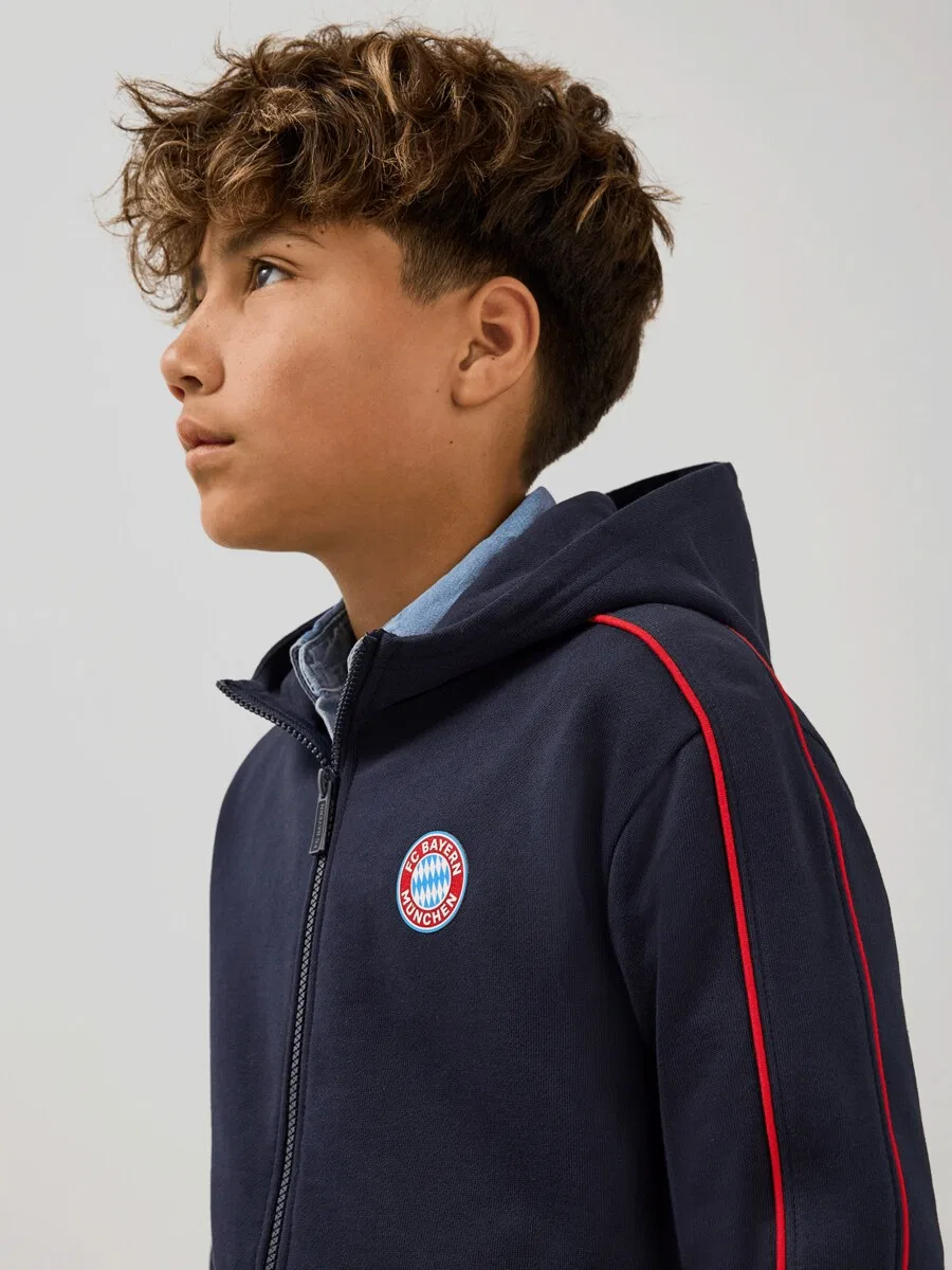 Худи на молнии FC BAYERN MUNCHEN, синий — фото 4