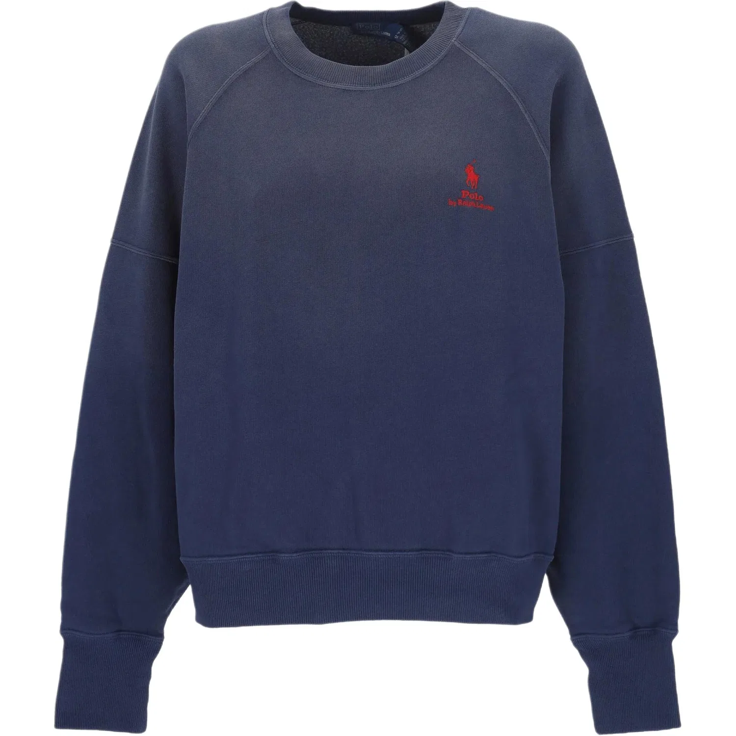 Женский свитшот с поло-пони с круглым вырезом Polo Ralph Lauren, Marine Blue
