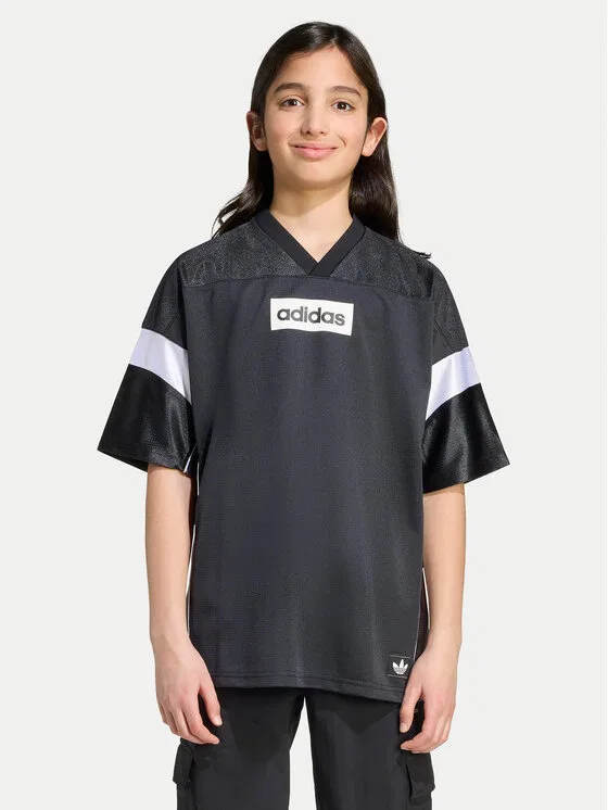 Футболка loose fit Jersey Adidas, черный
