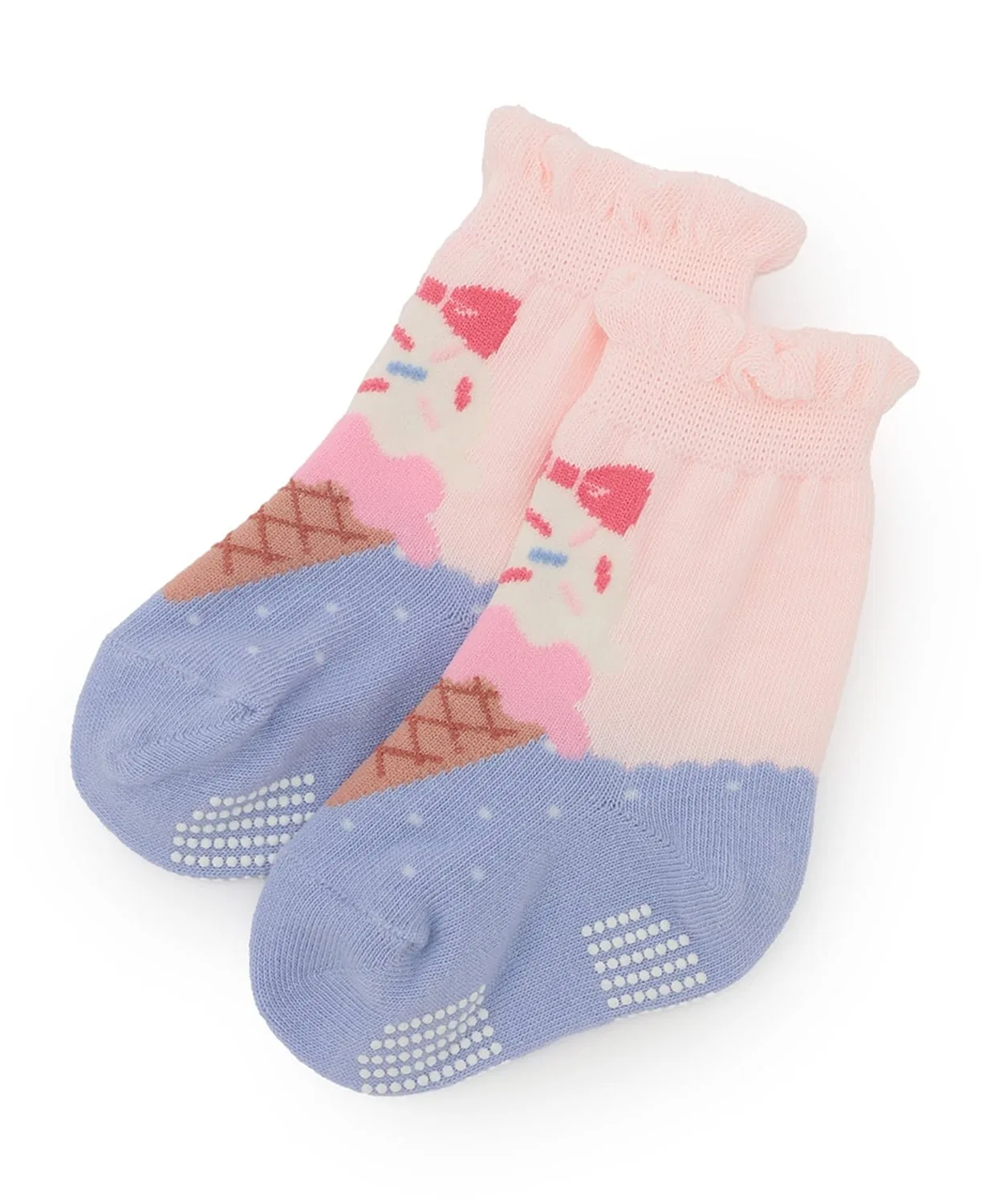 Детские носки с принтом Ice Cream, модель Ice Socks, baby cheer, Pink