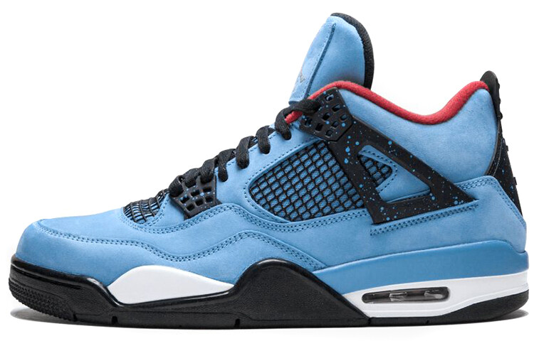 

Кроссовки JORDAN 4 Retro Travis Scott Cactus Jack, Синий, Кроссовки JORDAN 4 Retro Travis Scott Cactus Jack