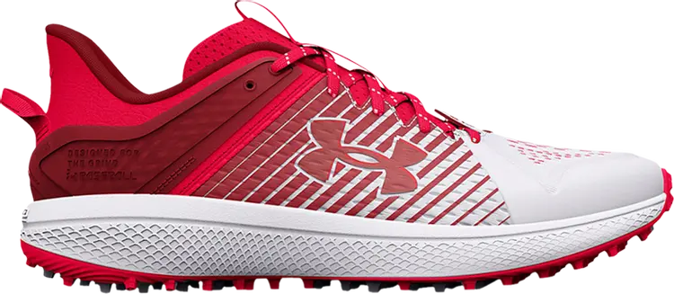 

Кроссовки Under Armour Yard TF Red White, красный