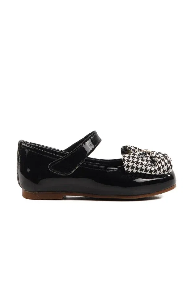 Детские балетки для девочек из лакированной кожи Rocky, Black Patent Leather — фото 3