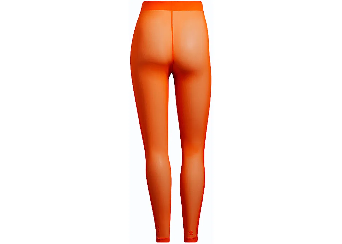 Женские леггинсы для плавания с принтом Adidas Ivy Park Swim Leggings, Solar Orange — фото 2